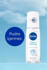 Kadın Pump Sprey Deodorant 75ml, 48 Saat Ter Koruması, Uzun Süren Ferahlık, Okyanus Özleri Esansı