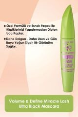 Volume & Define Miracle Lash Ultra Black Mascara - Hacim Veren Maskara