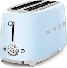 Smeg TSF02PBEU Ekmek Kızartma Makinesi Mavi
