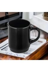 Opal Siyah 6'lı Metal Standlı Kupa