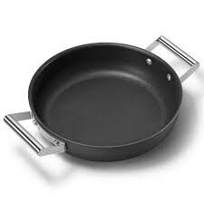 Smeg Cookware 50's Style CKFD2811BLM Pilav Tenceresi 28 cm Siyah