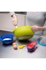 40031 Nest Plus 9 Parça Multi Colour Hazırlama Seti