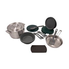 Stanley 10-02479-025 Çelik Kamp Yemek Seti 21 Parça