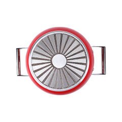 Smeg Cookware 50's Style CKFC2411RDM Tencere 24 cm Kırmızı