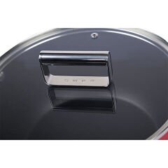 Smeg Cookware 50's Style CKFC2411RDM Tencere 24 cm Kırmızı