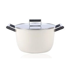 Smeg Cookware 50's Style CKFC2611CRM Tencere 26 cm Krem