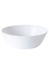 6 Adet 15 Cm Beyaz Kase Çorba Salata Kuruyemiş Kasesi Temperli Cam