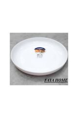 Faya Home Asiette Mezze Beyaz Servis Tabağı 25 Cm 2 Adet