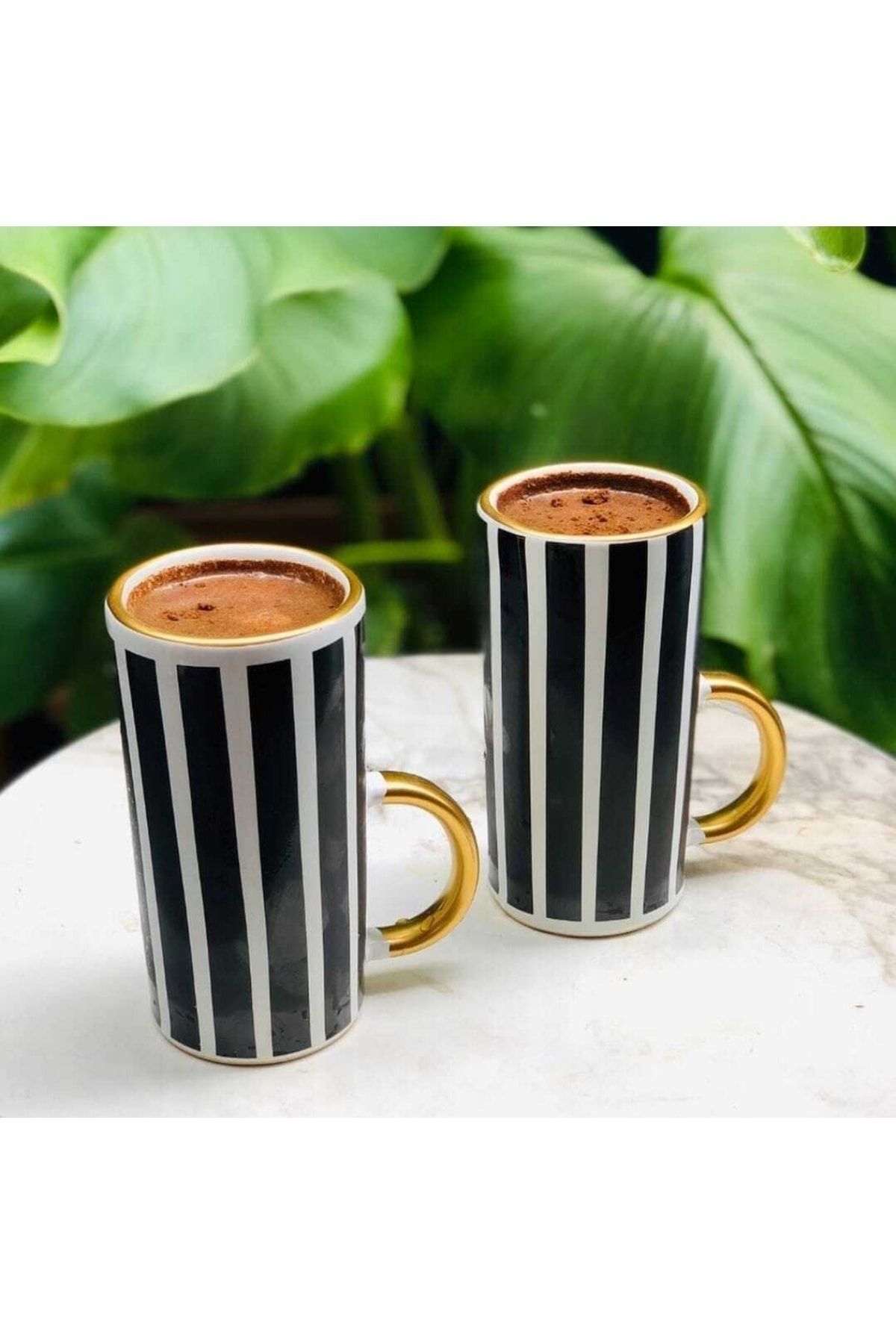2'li Yaldızlı Latte Kupa